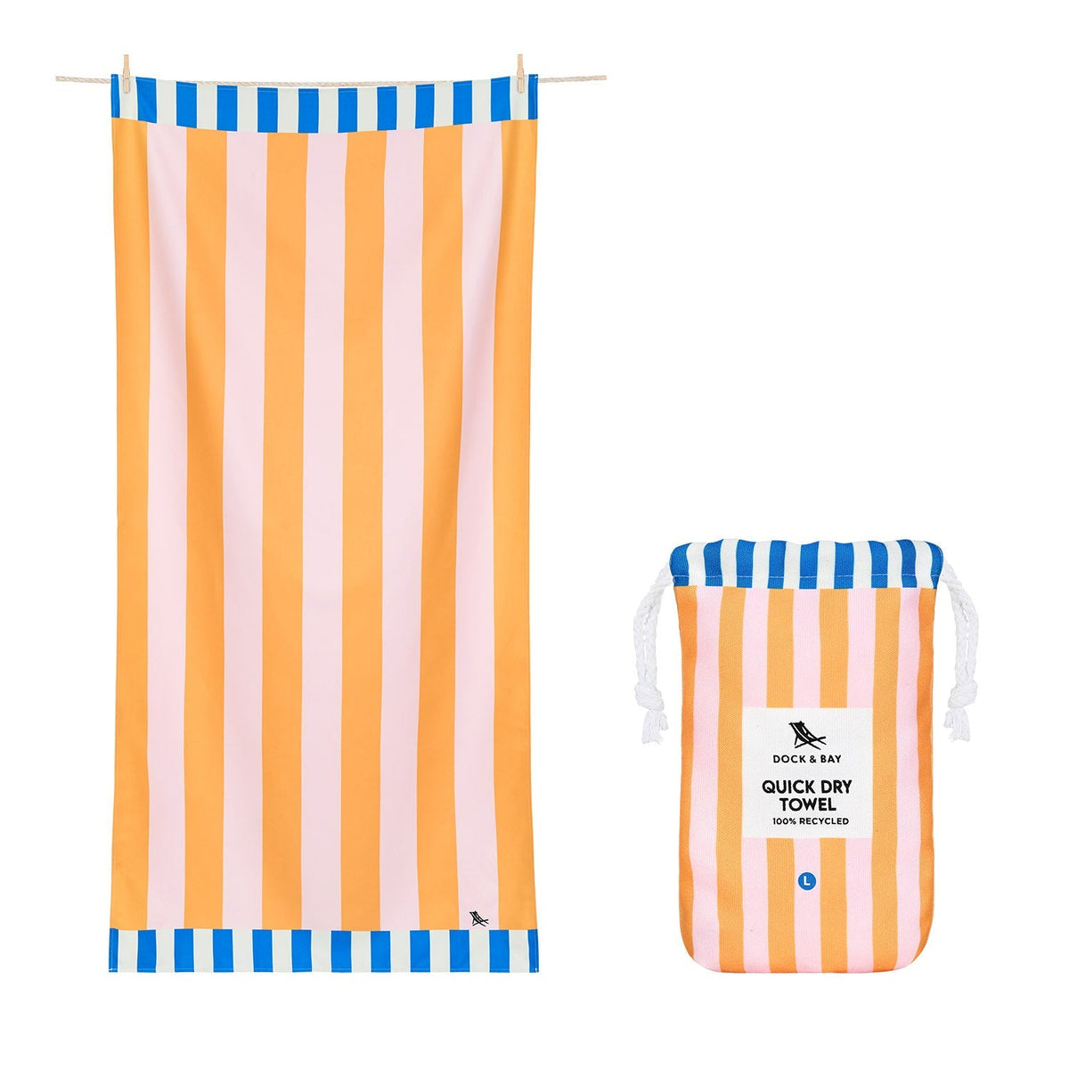 TOALLA DOCK & BAY CABANA MELLOW L