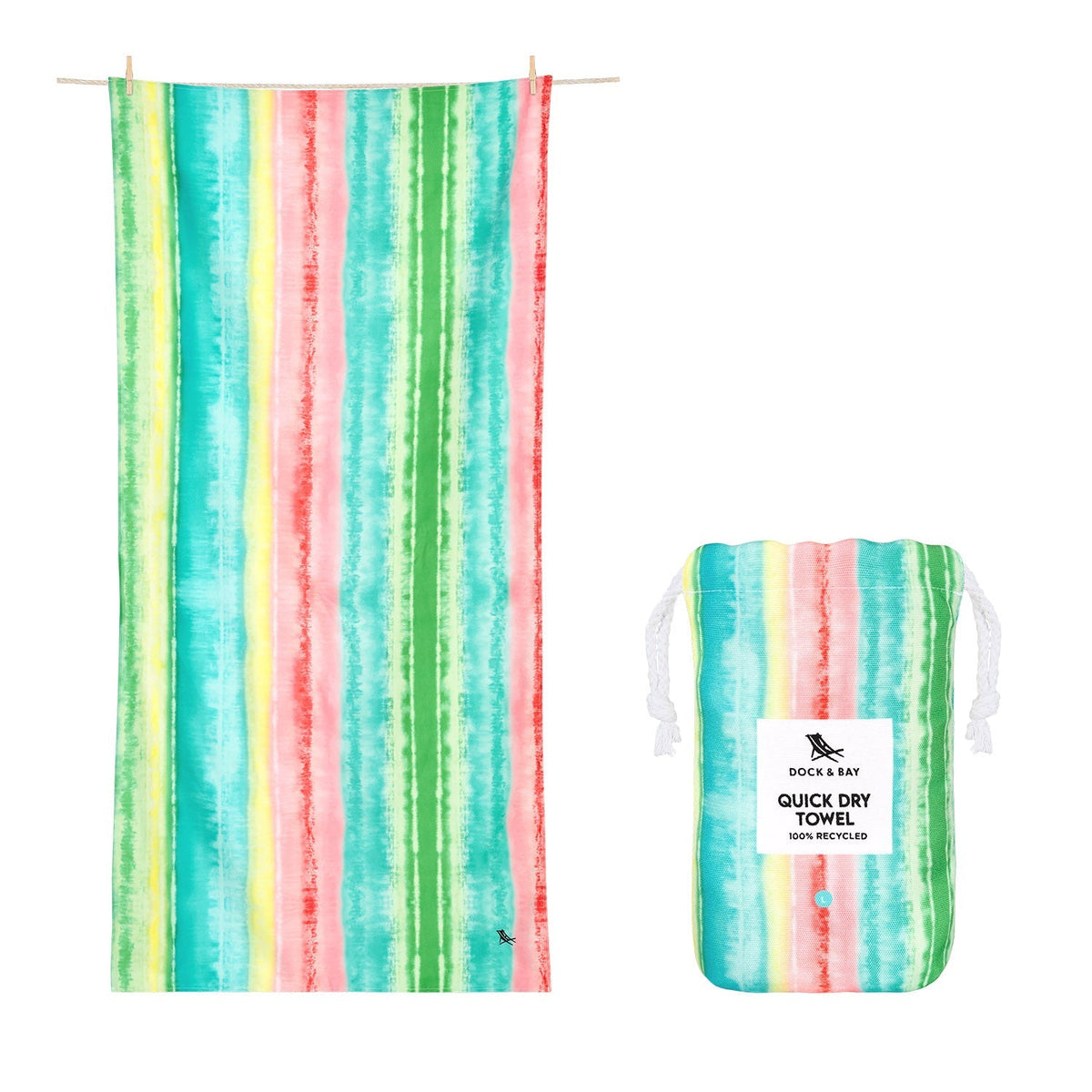 TOALLA DOCK & BAY WATERMELON 1 16,95 SUGAR - XL