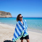 TOALLA DOCK & BAY CABANA BLUE SKY 1 14,99 L