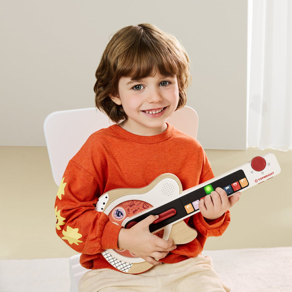 Guitarra de actividades musicales +18 meses