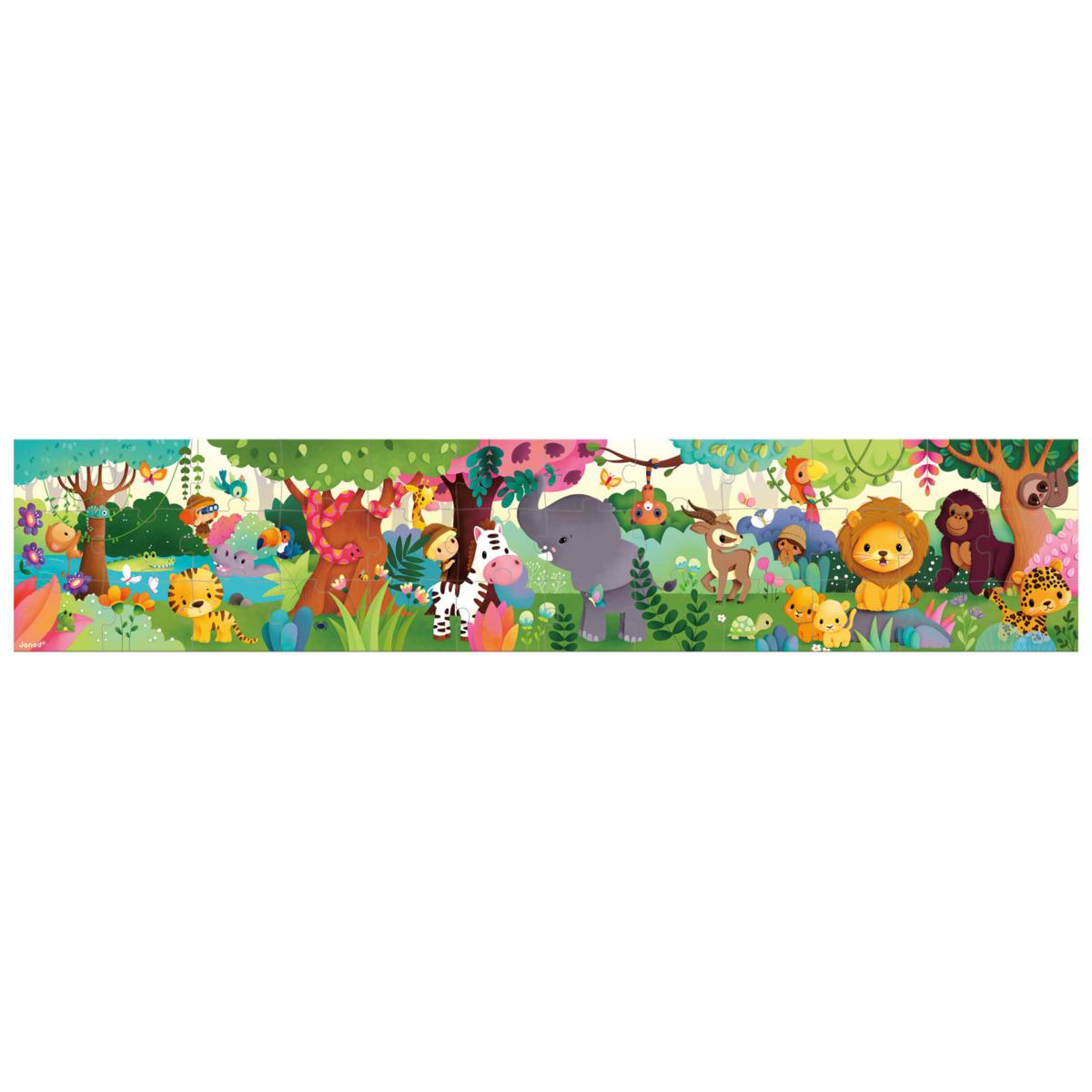 PUZZLE DE LOS ANIMALES SALVAJES - 36 PIEZAS