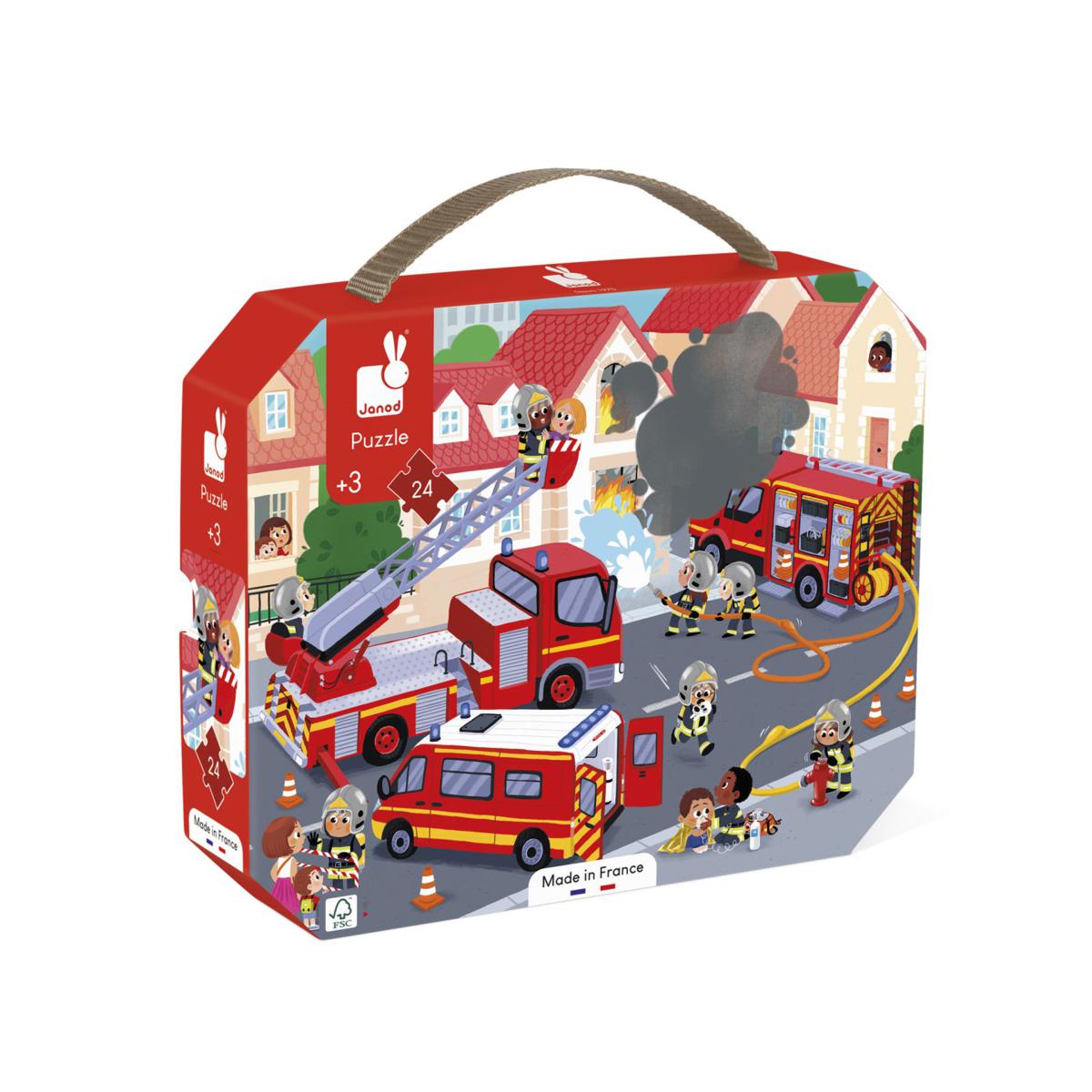 PUZZLE BOMBEROS - 24 PZAS