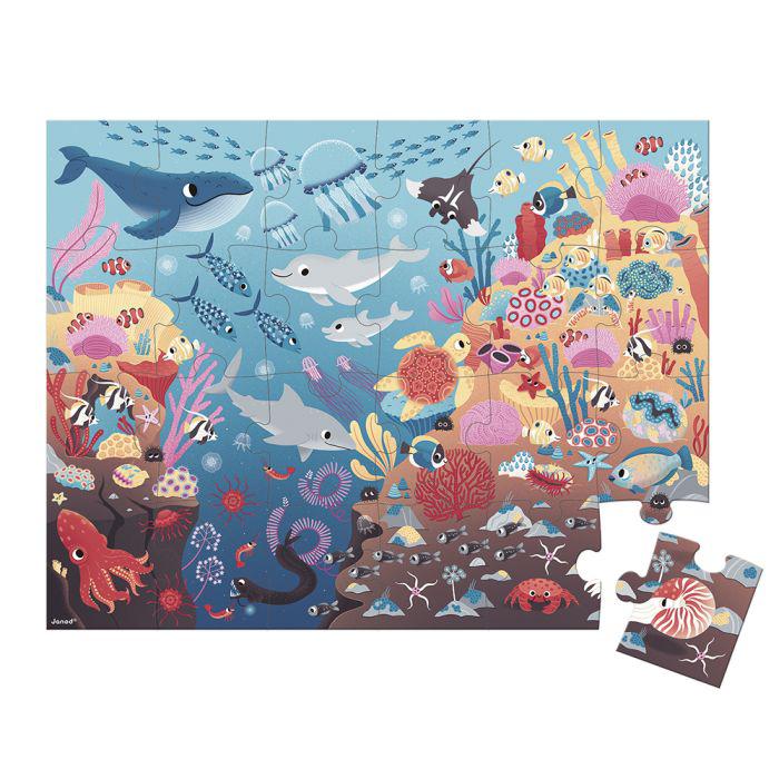PUZZLE MÁGICO EL OCÉANO