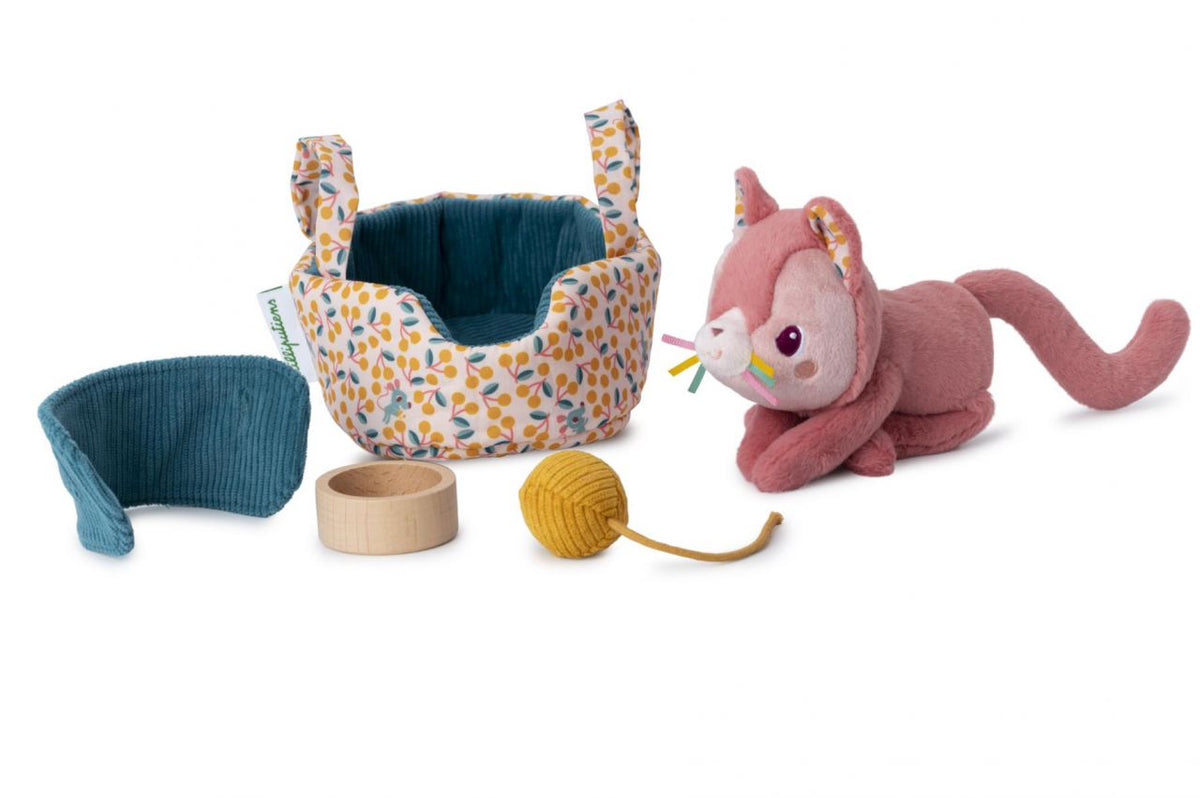 JEANNE EL GATO Y SU CESTA