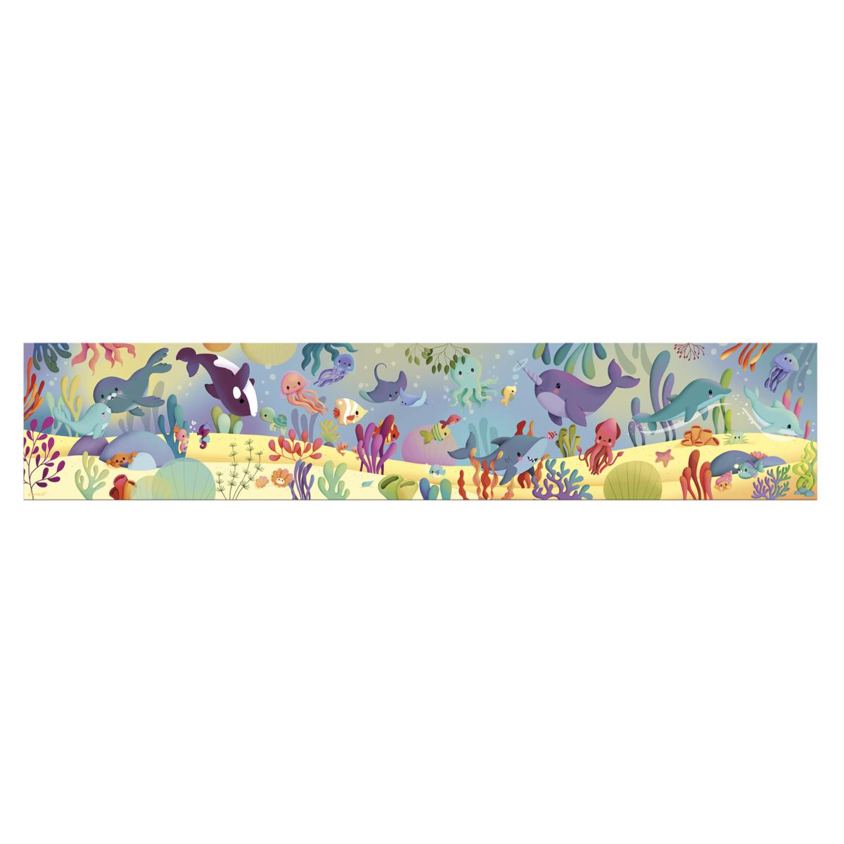 PUZZLE DE LOS ANIMALES MARINOS - 36 PIEZAS