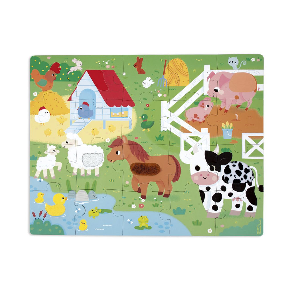 PUZZLE TACTIL DE LA GRANJA
