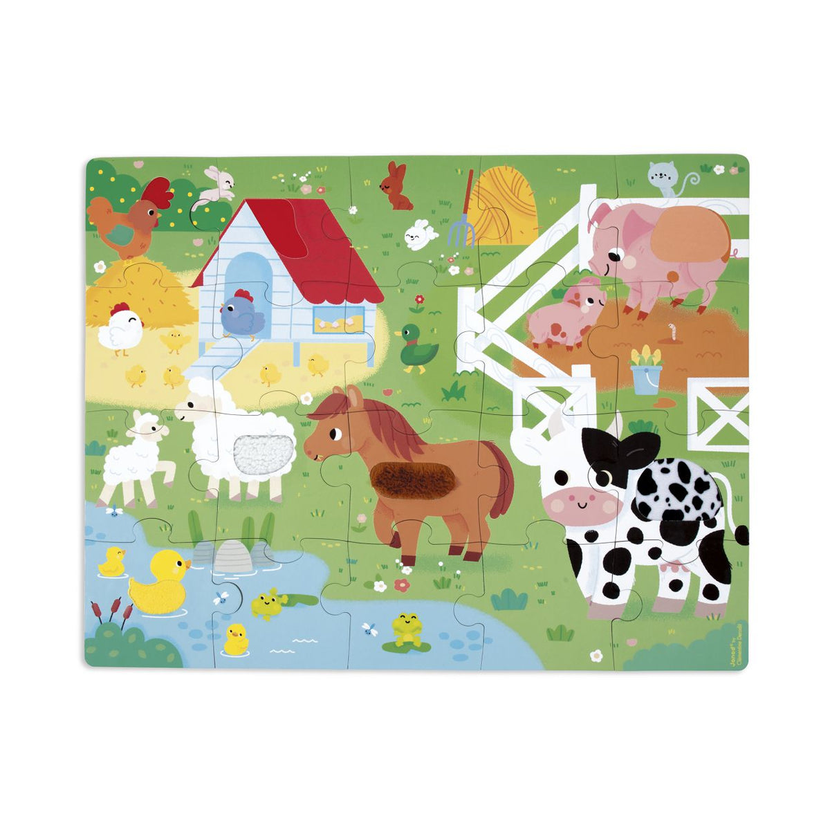 PUZZLE TACTIL DE LA GRANJA