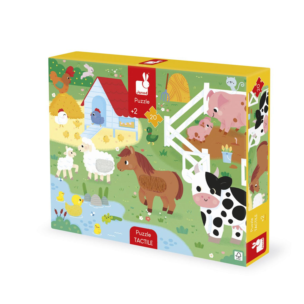 PUZZLE TACTIL DE LA GRANJA
