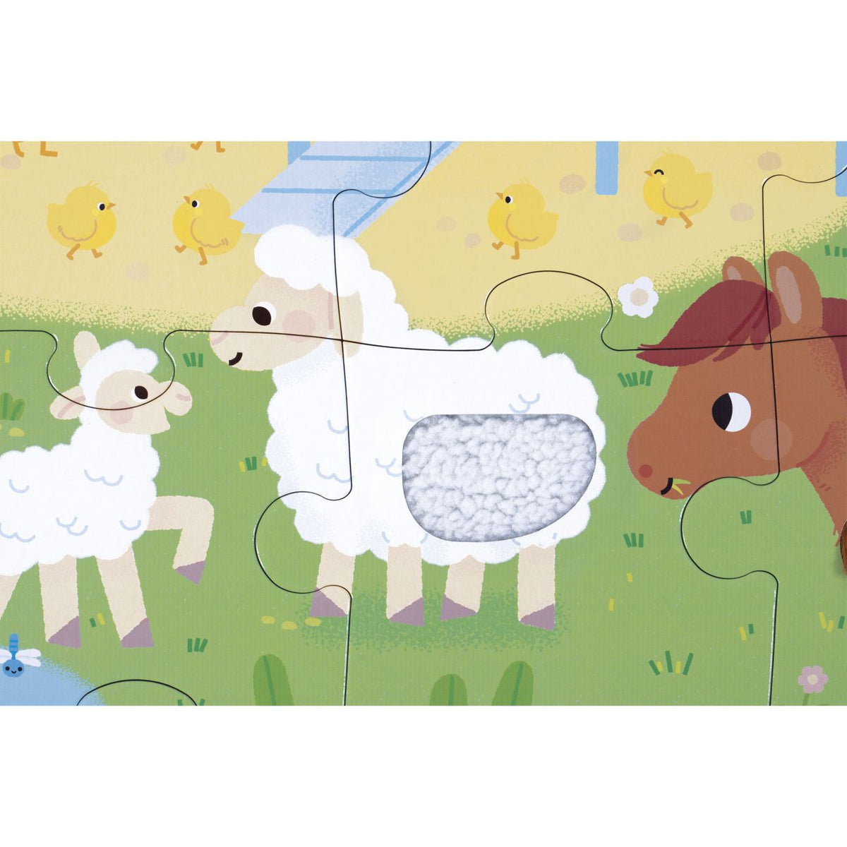 PUZZLE TACTIL DE LA GRANJA