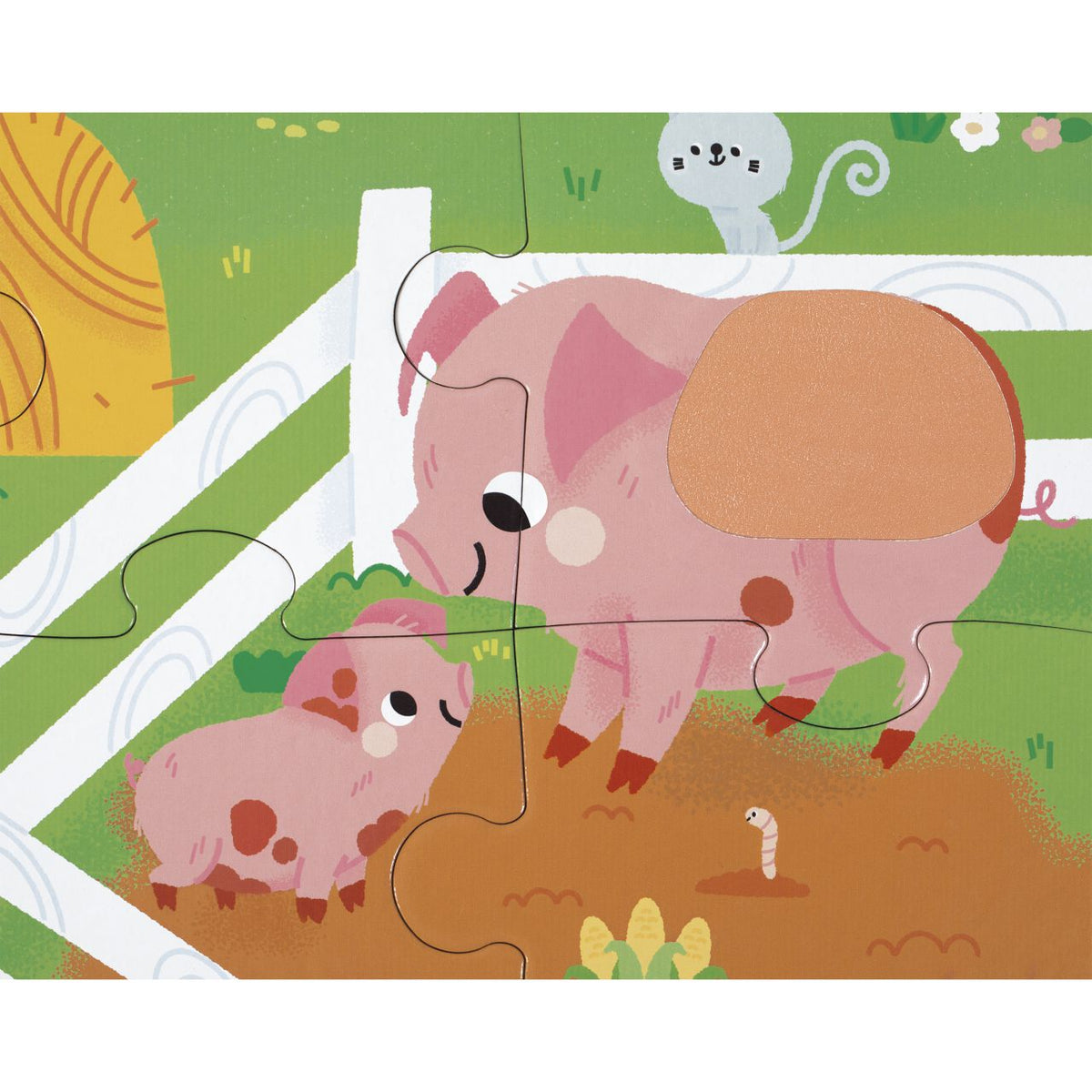 PUZZLE TACTIL DE LA GRANJA