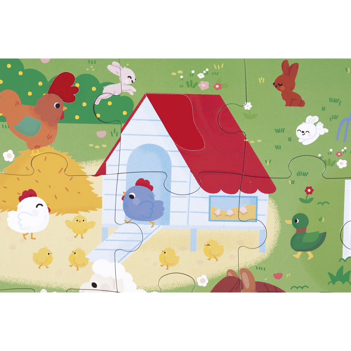 PUZZLE TACTIL DE LA GRANJA