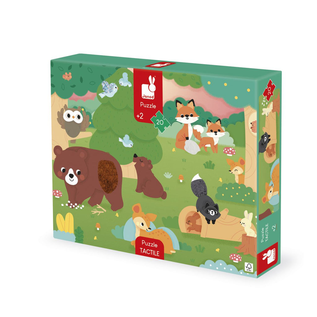 PUZZLE TACTIL DEL BOSQUE