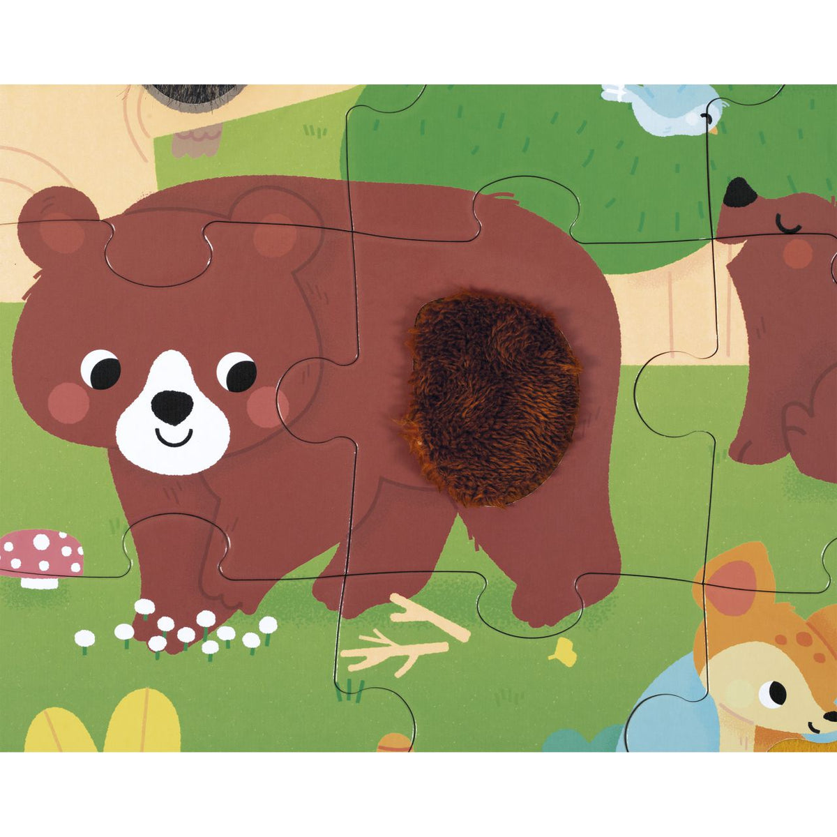 PUZZLE TACTIL DEL BOSQUE