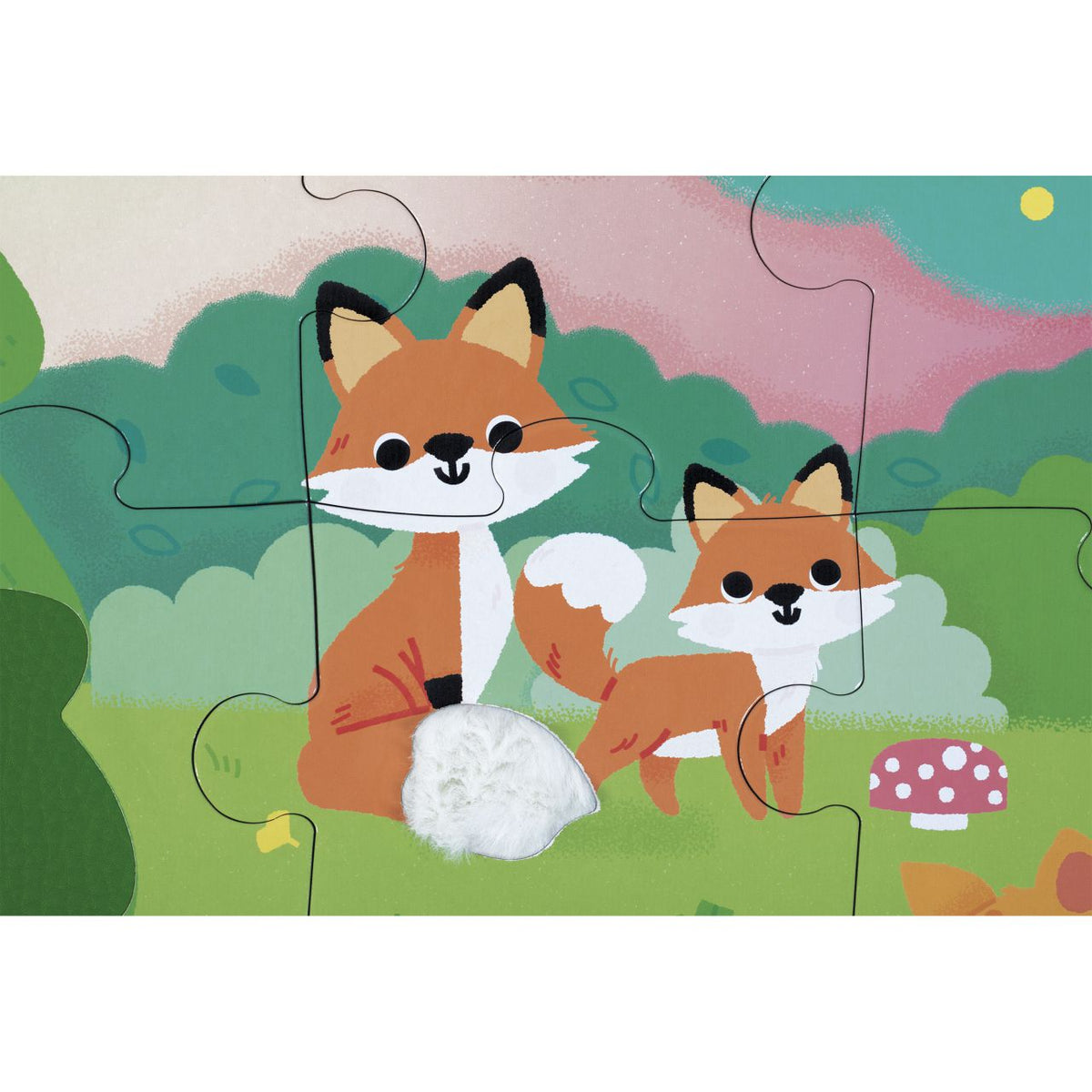 PUZZLE TACTIL DEL BOSQUE