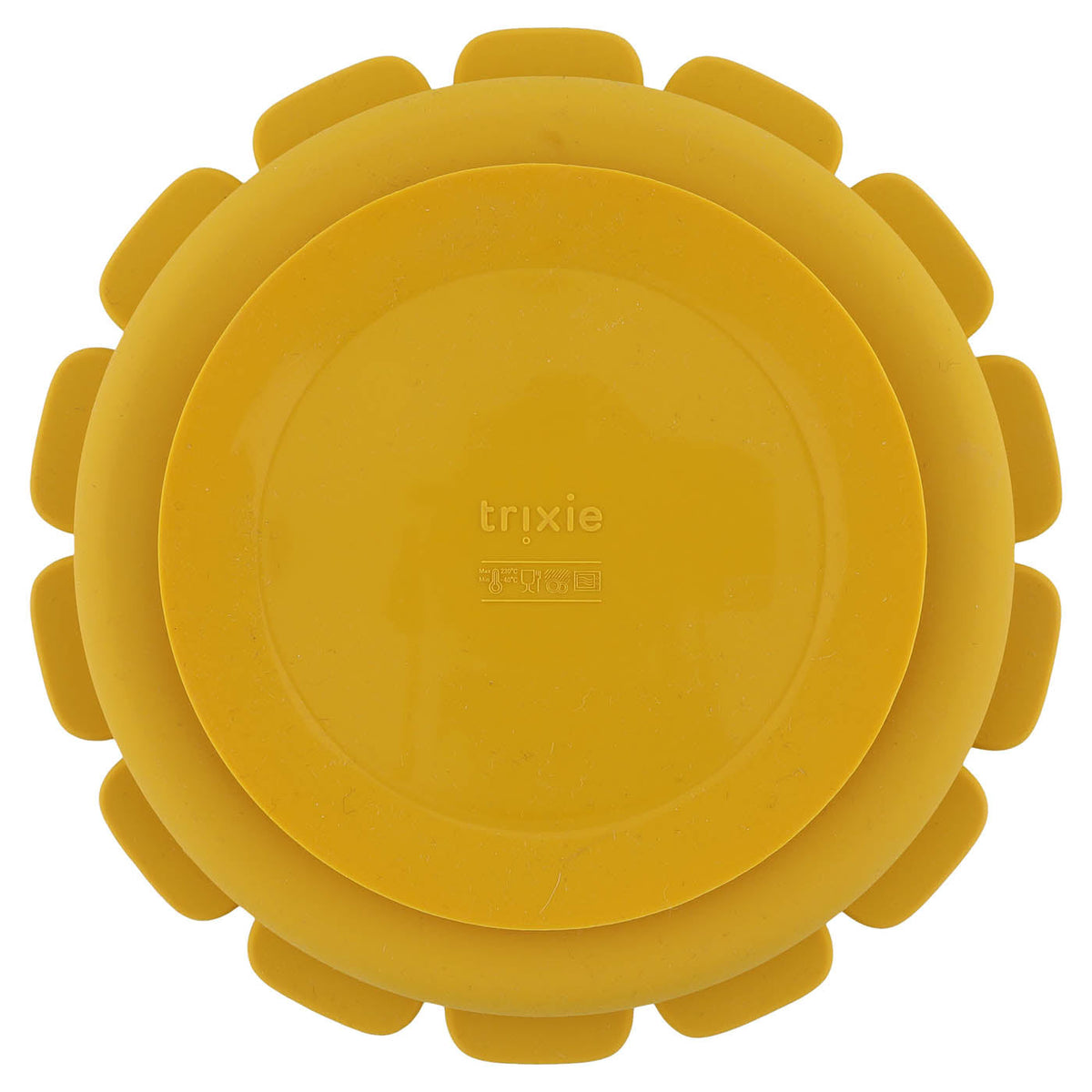 Plato compartimentado de silicona con ventosa - Mr. Lion