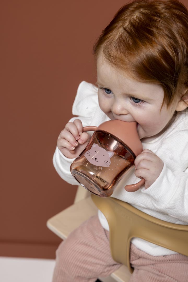 Taza de aprendizaje con asas - Mrs. Cat