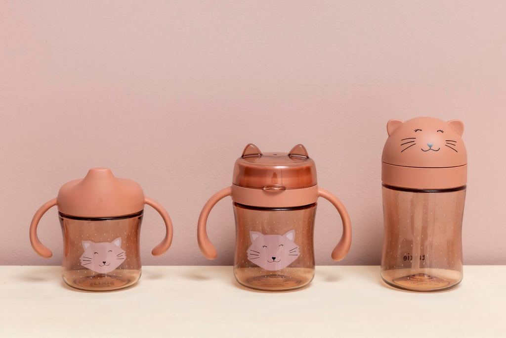 Taza de aprendizaje con asas - Mrs. Cat