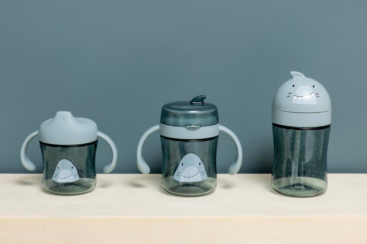 Taza con pajita - Mr. Shark