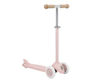 Patinete Banwood Eco + Cesta Pin & Ride Faded Pink y Pines Magia