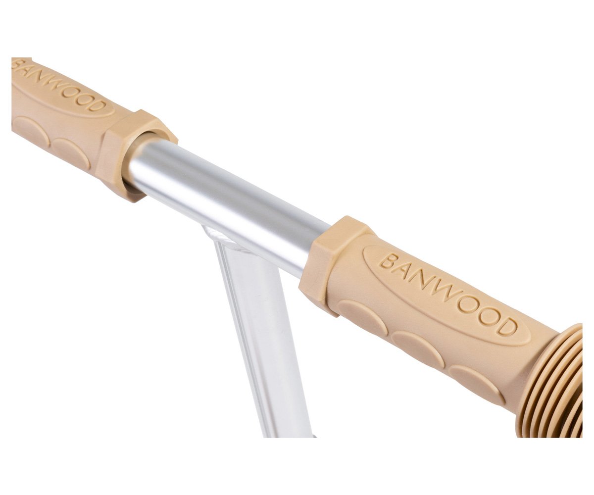 Patinete Banwood Eco + Cesta Pin & Ride Faded Pink y Pines Magia