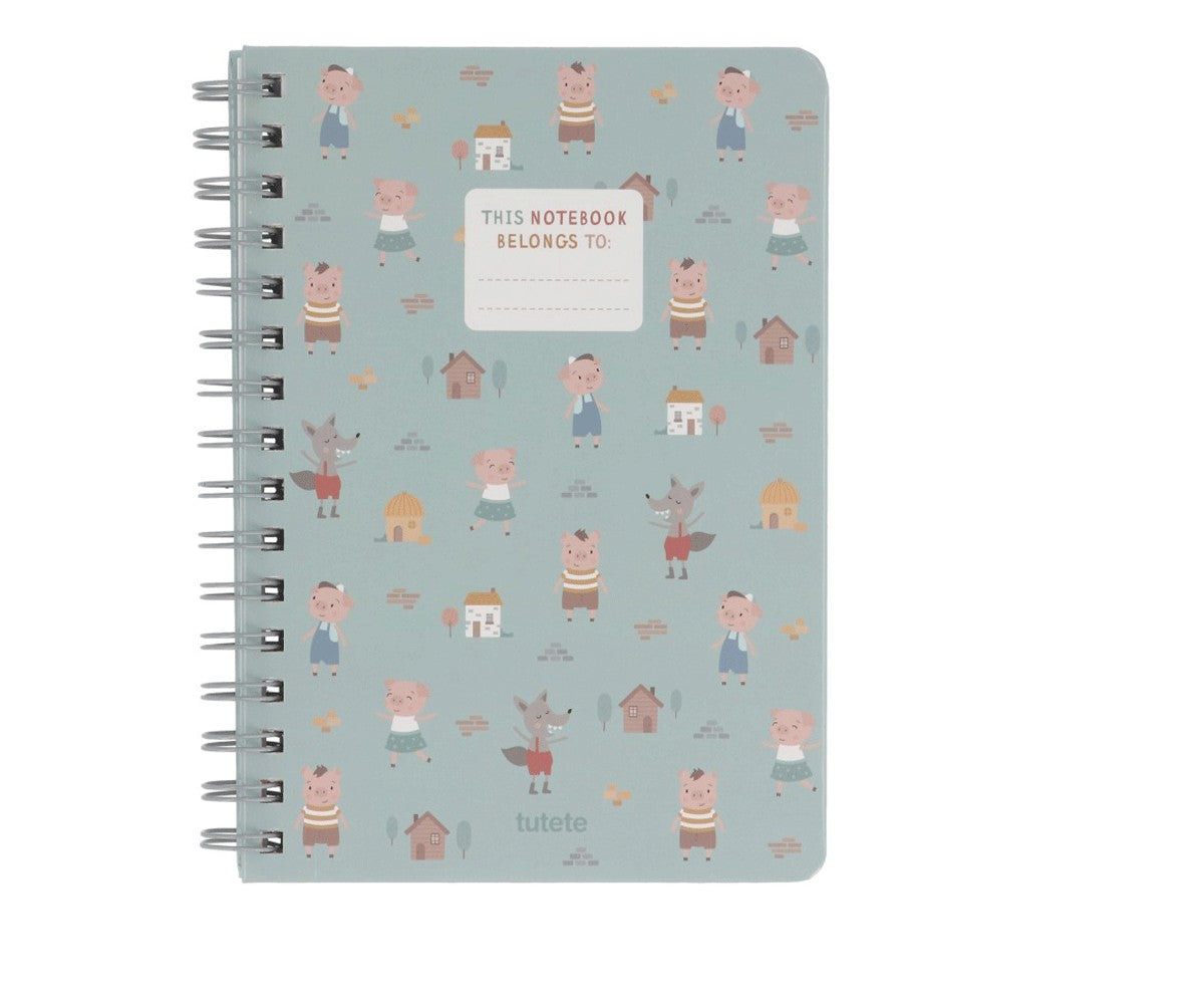 Libreta Escolar The Three Little Pigs