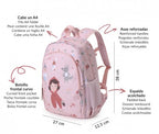Mochila Mediana Little Red + Llavero