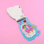 LIBRETA OMY DE PEGATINAS UNICORNIO