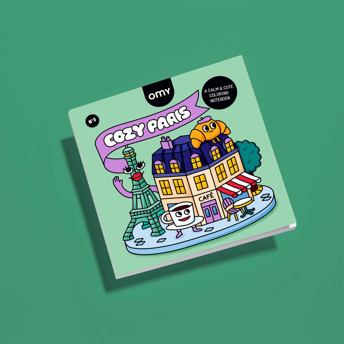 LIBRO COLOREAR OMY COZY ART PARIS
