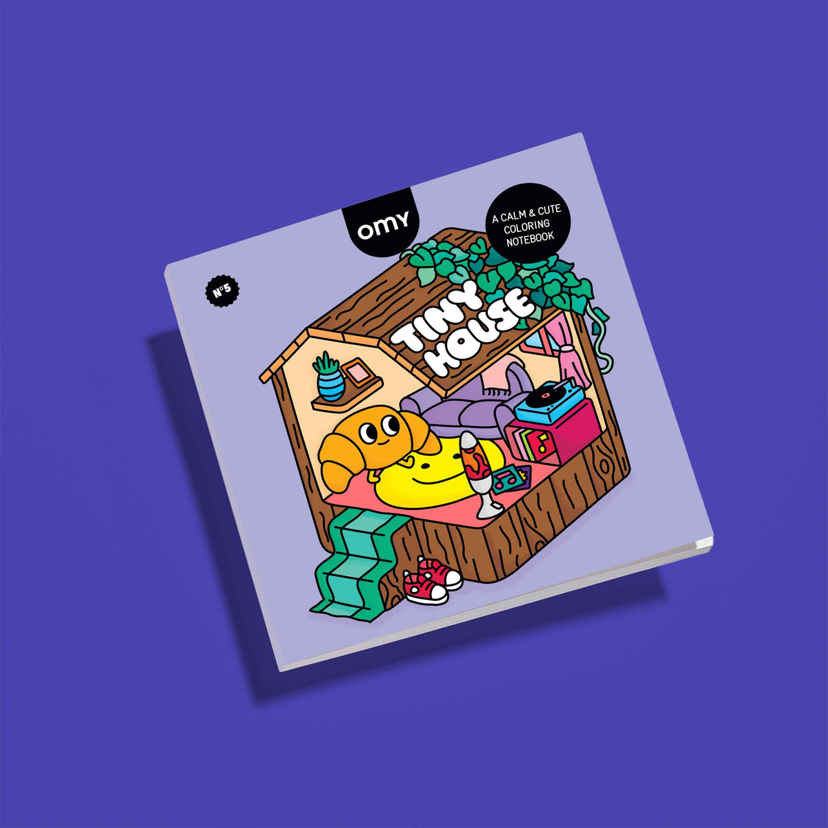 LIBRO COLOREAR OMY COZY ART TINY 2 9,90 HOUSE