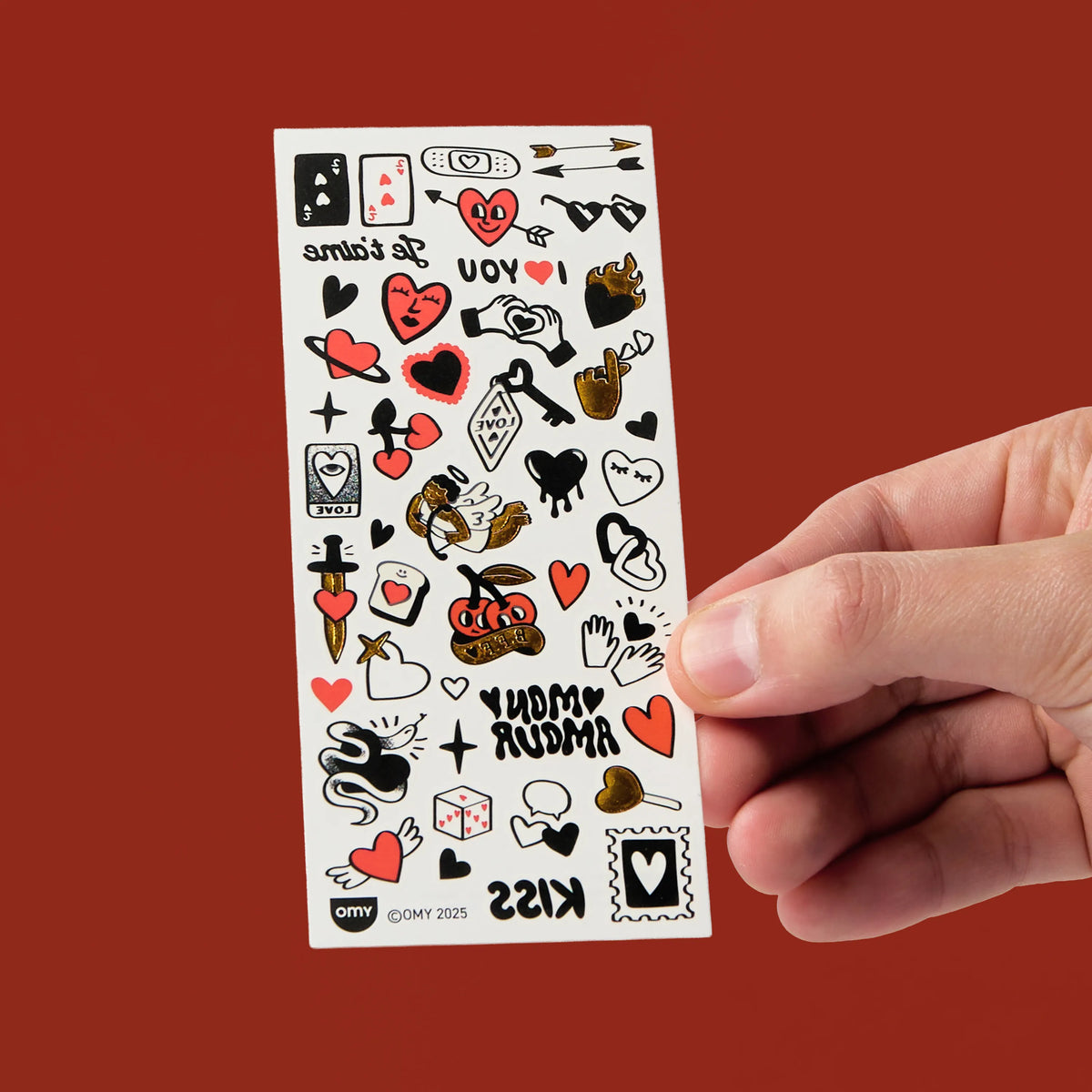DISPLAY OMY TATTOO FLASH CRAZY 1 41,00 LOVE 12 unid