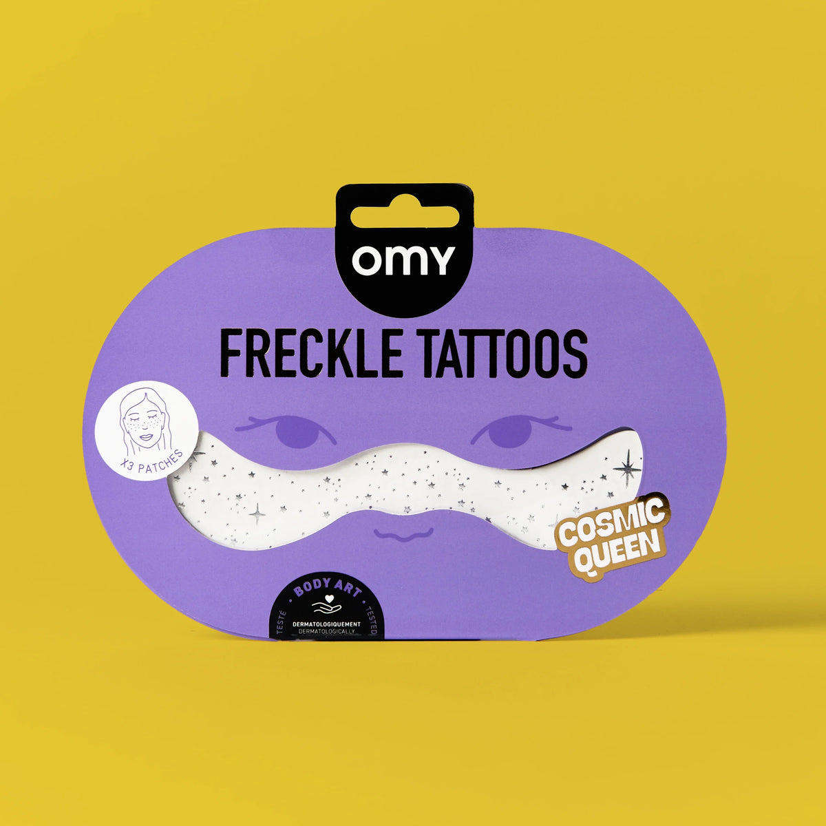 DISPLAY OMY 12 unid. FRECKLES TATTOO -  COSMIC QUEEN