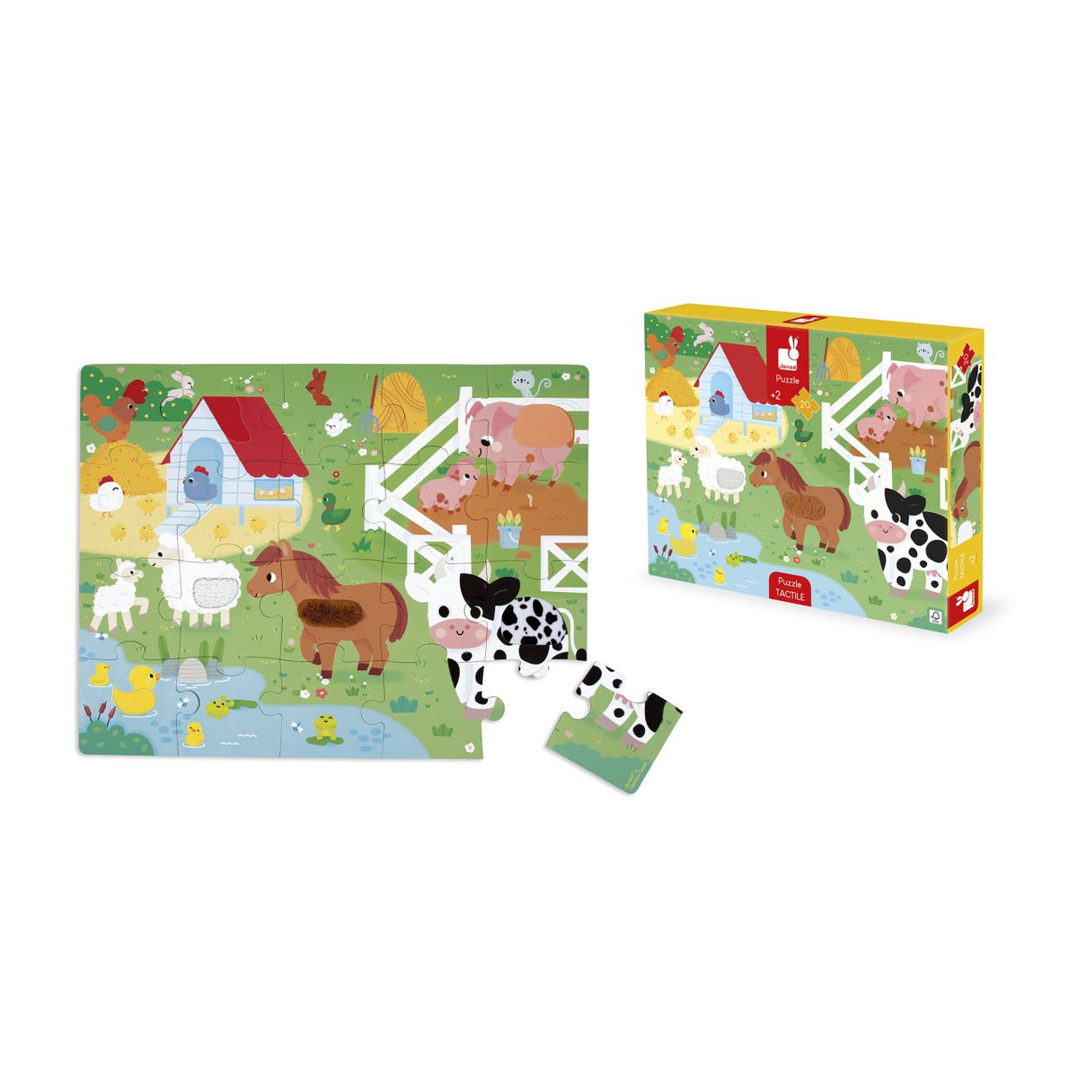 PUZZLE TACTIL DE LA GRANJA