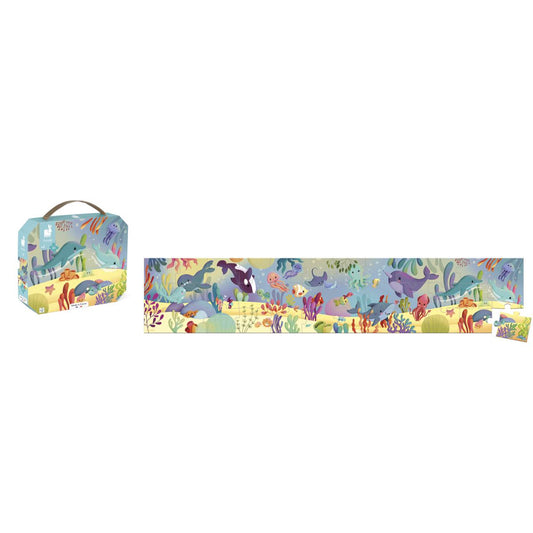 PUZZLE DE LOS ANIMALES MARINOS - 36 PIEZAS