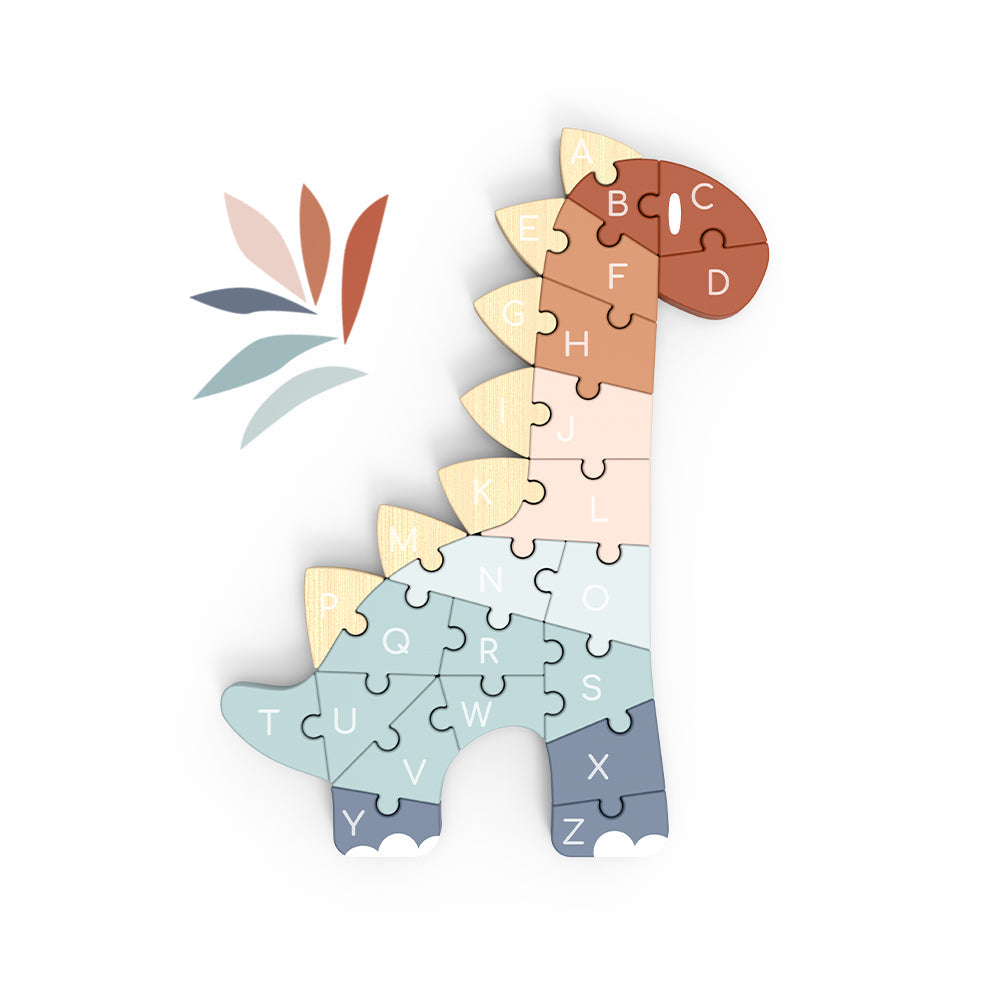 Puzzle ABC Dino - 17,7x2x29,7cm