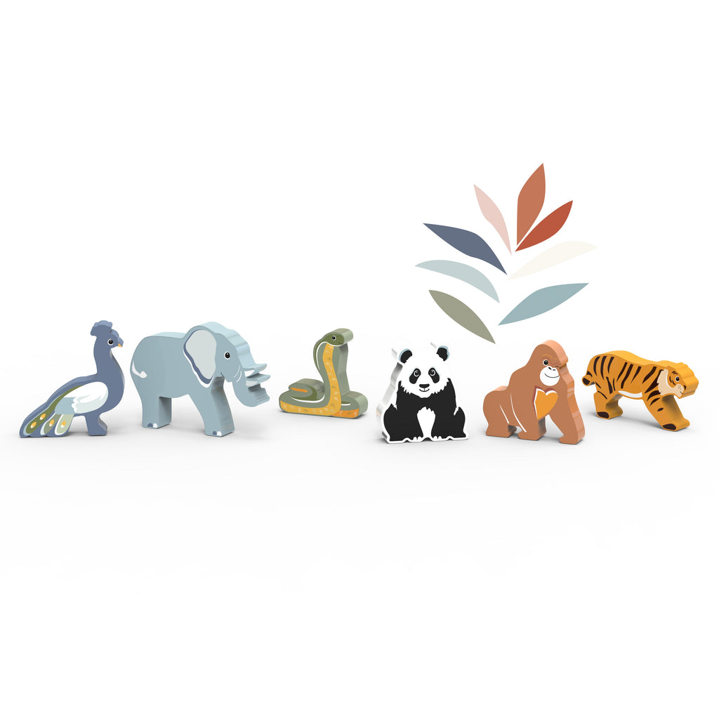Animales del mundo - Asia