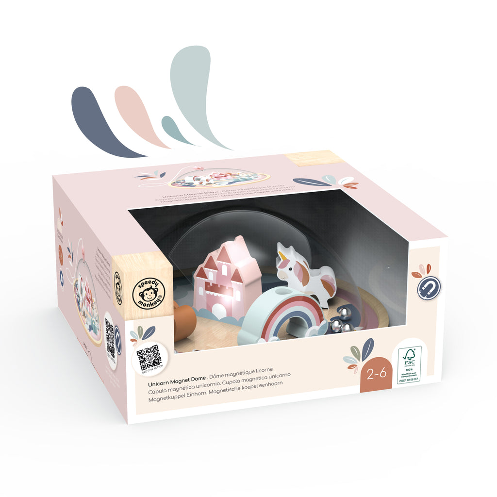 Bola de plexiglás - unicornio
