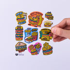 STICKERS OMY BIG BURGER