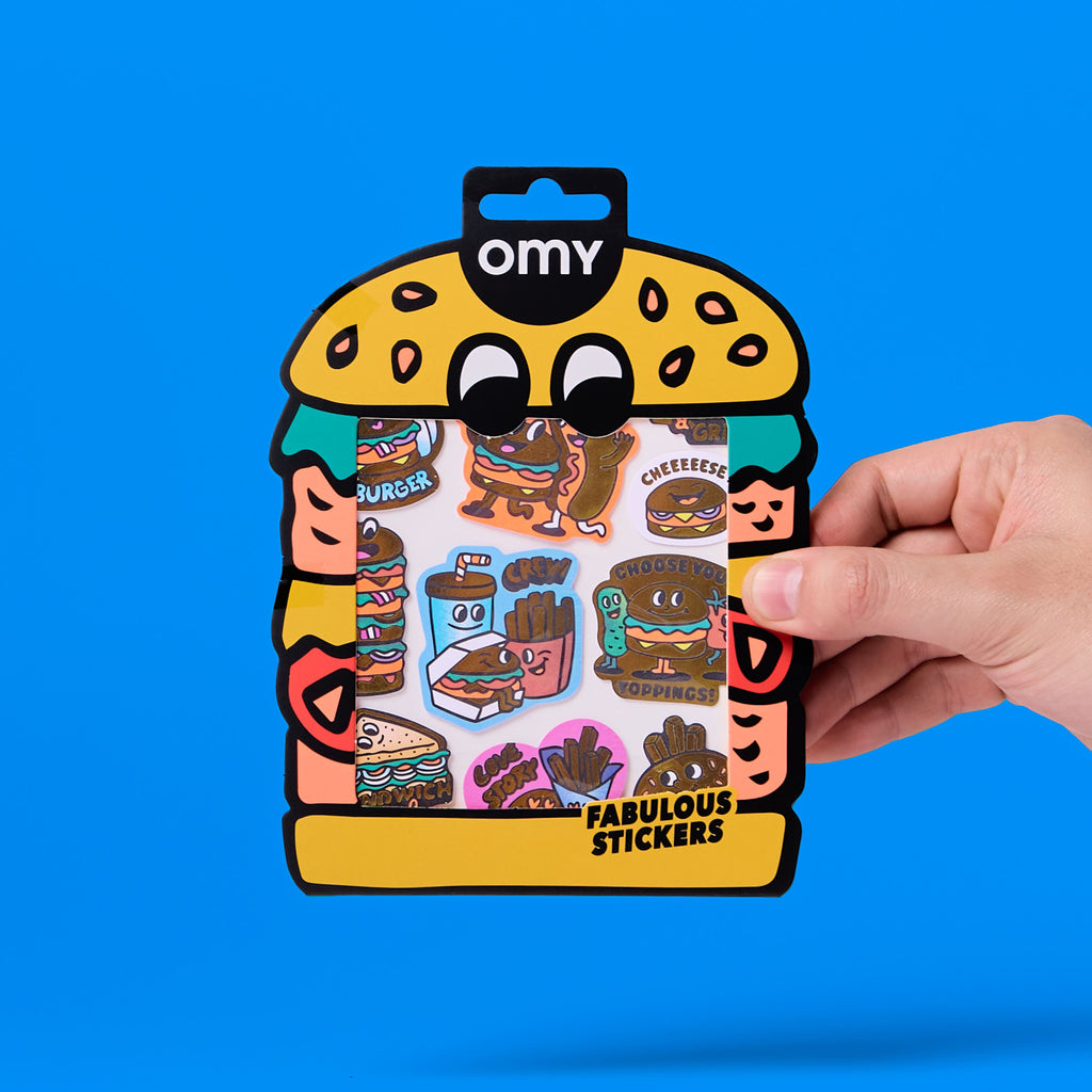 STICKERS OMY BIG BURGER