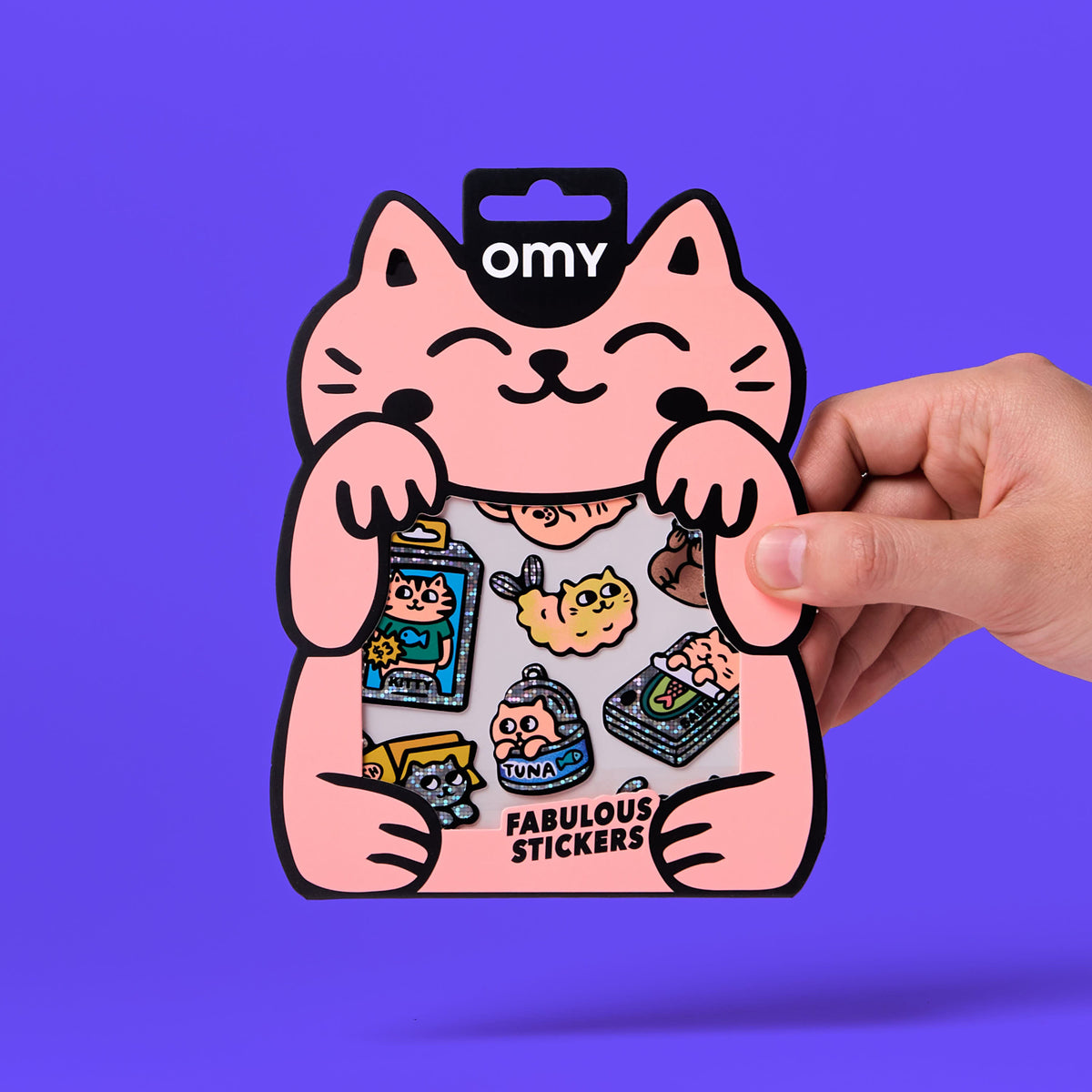 STICKERS OMY BIG KITTY