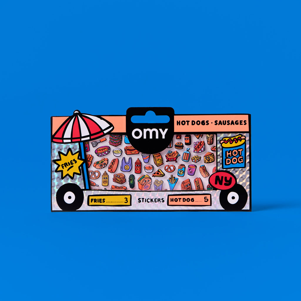 STICKERS OMY BOUTIQUE HOT DOG