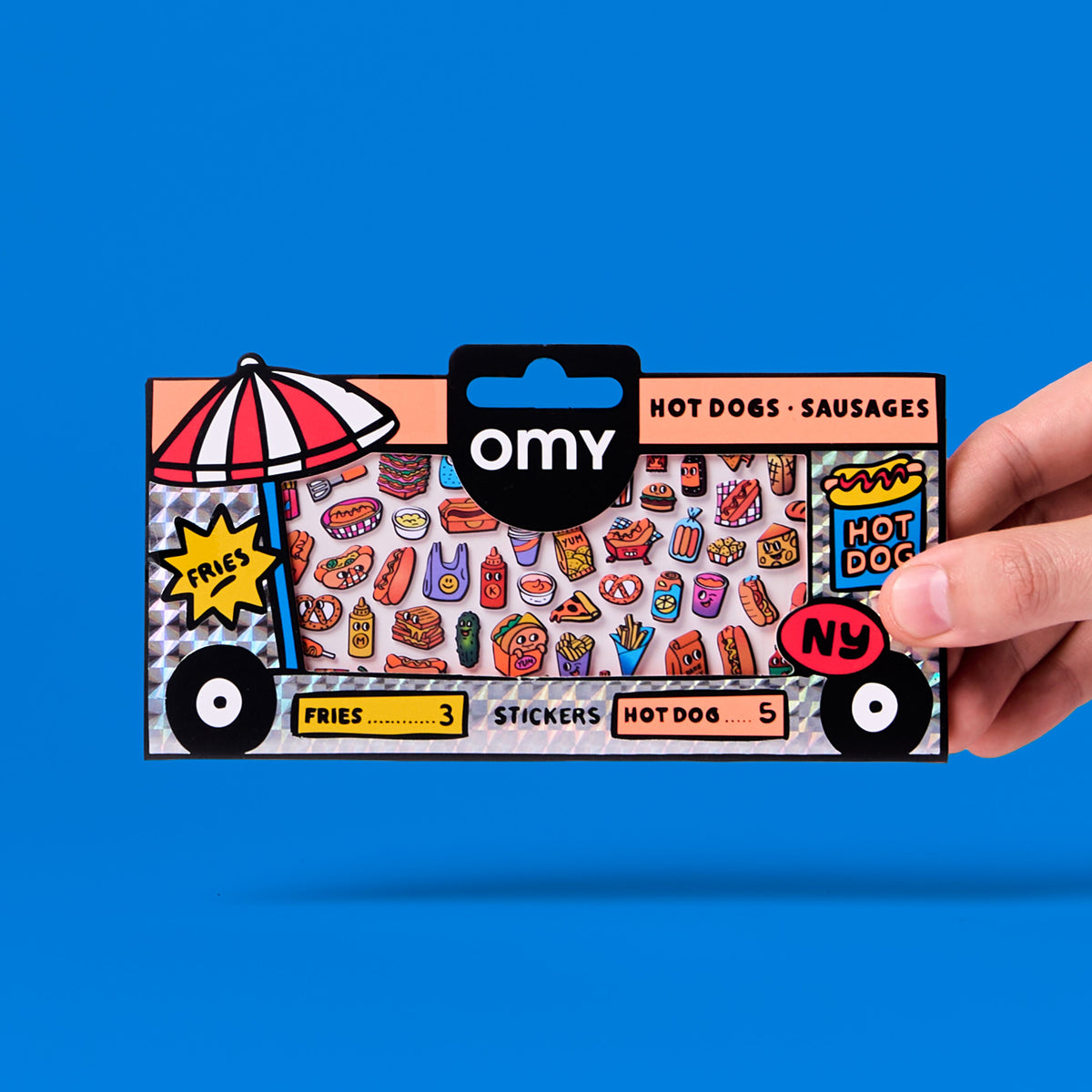 STICKERS OMY BOUTIQUE HOT DOG