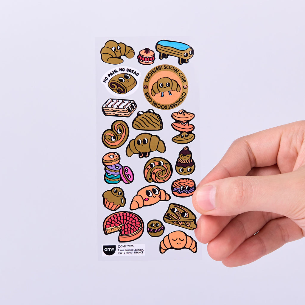 STICKERS OMY ICONIC CROISSANT