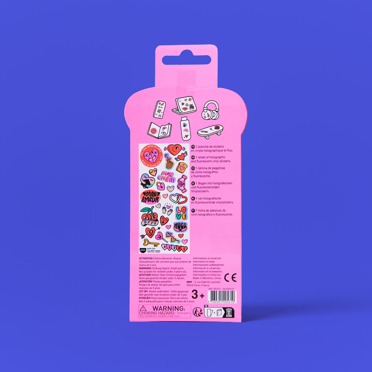 STICKERS OMY ICONIC LOVE
