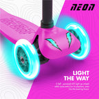 PATINETE NEON BOLT ROSA YVOLUTION