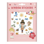 PEGATINAS DE VENTANA ROSA & FRIENDS LITT