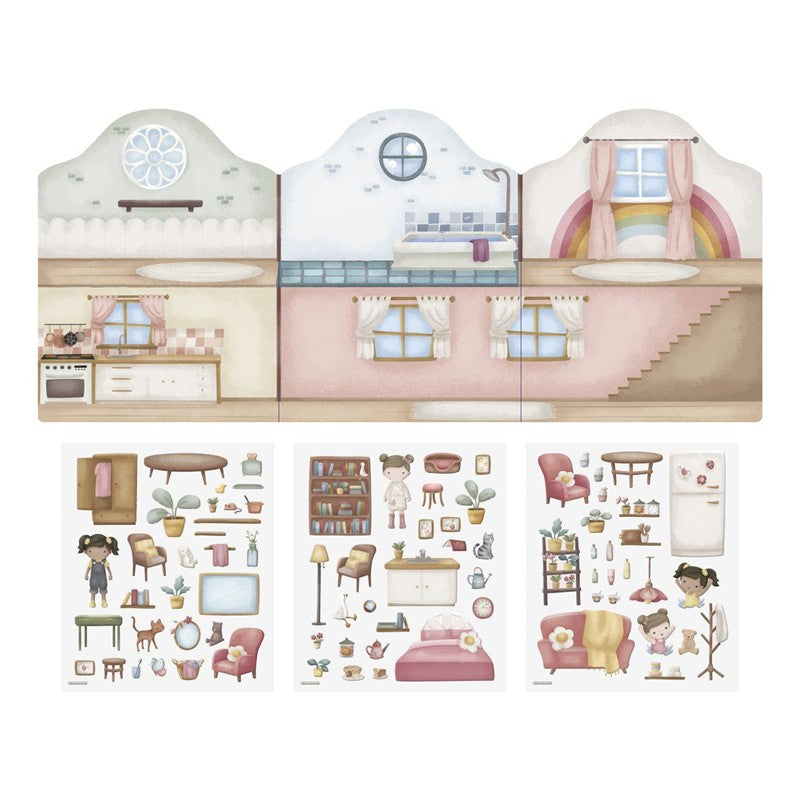 LIBRO PEGATINAS CREA TU HISTORIA HOUSE