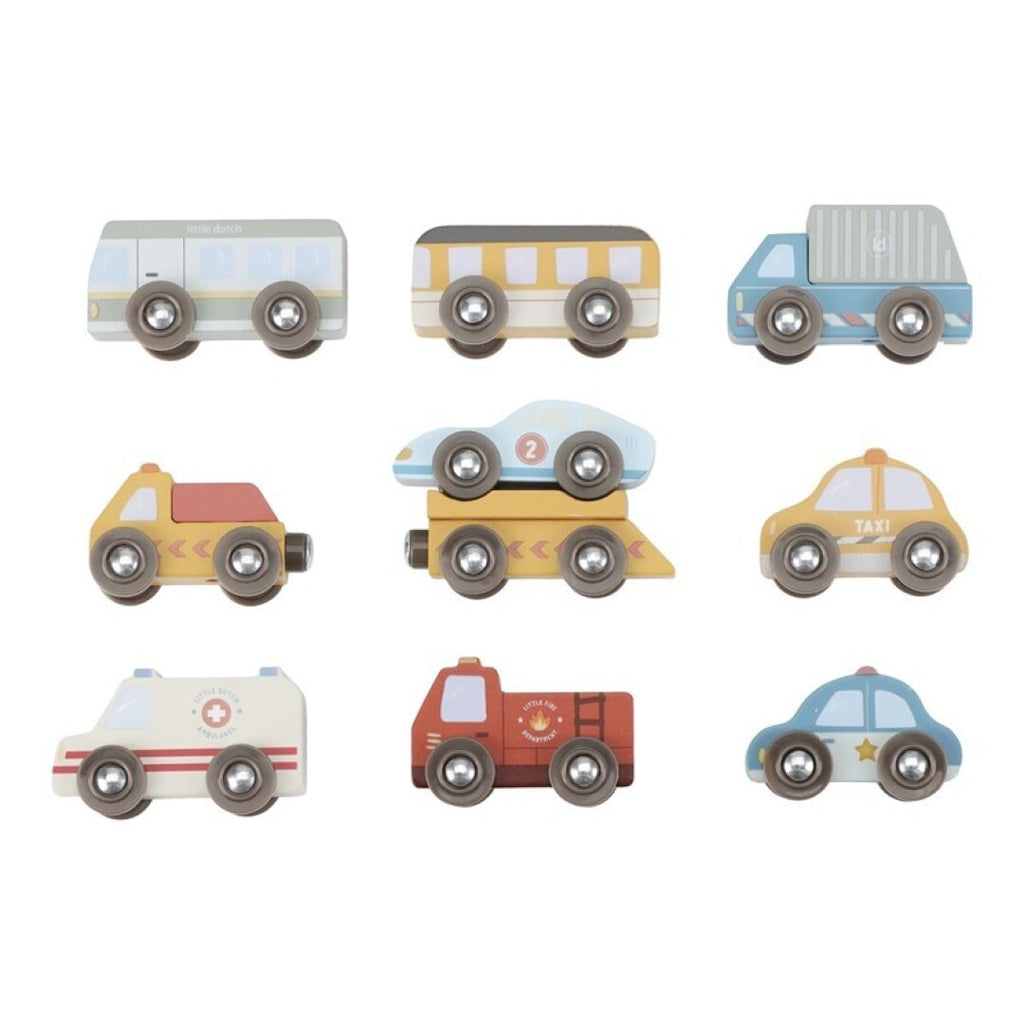 SET DE VEHÍCULOS FSC LITTLE DUTCH