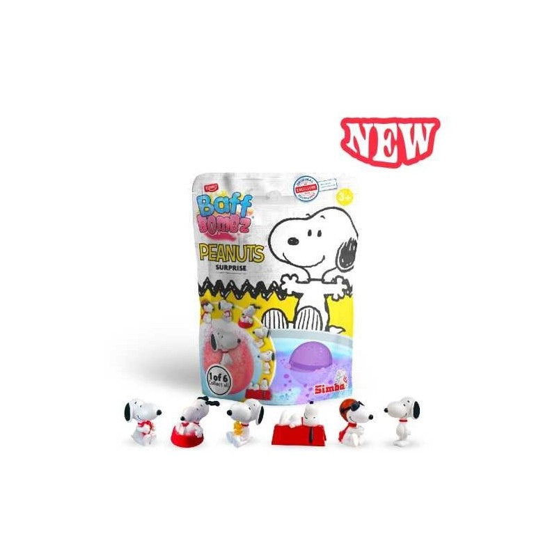 BOMBA DE BAÑO SURPRISE SNOOPY 1x100gr