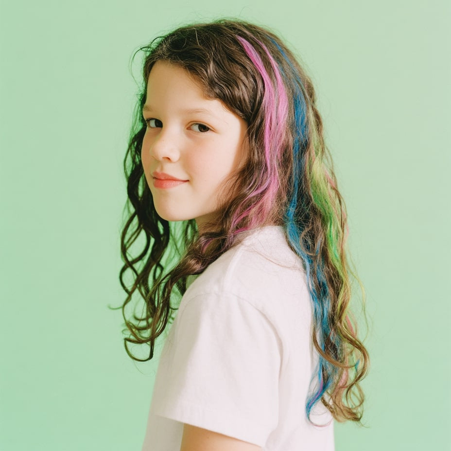 TIZAS TEMPORALES RAINBOW OMY PARA 4 35,60 PELO
